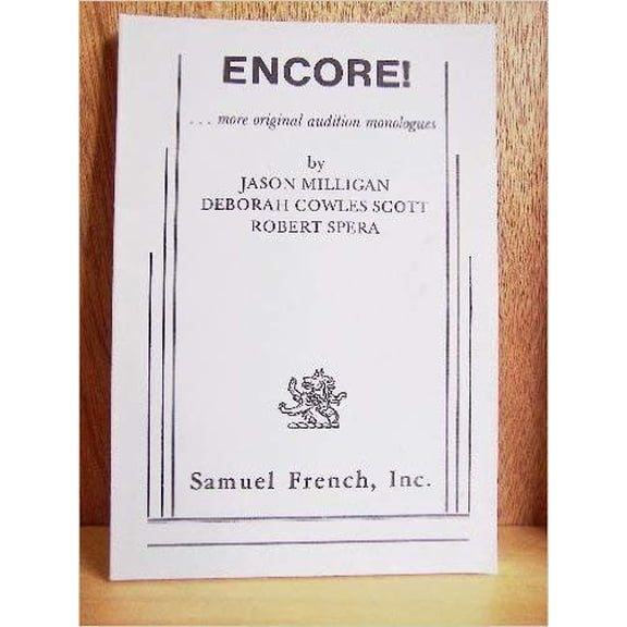 Pre-Owned Encore! More Original Audition Monologues Paperback