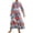 Color 4, variant on Women's Floral Tie Waist Long Sleeve Dress 100% Polyester Elegant Everyday Wear Perfect for Casual and Dressy Chic