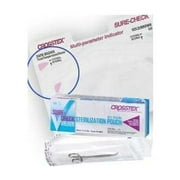Crosstex SCXX2 Sure-Check Self Sealing Sterilization Pouches 2.25" x 4" 200/Bx