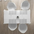 thumbnail image 3 of Ambesonne Pet Place Mats Set of 4, Kittens Pattern, Standard Size, White Black, 3 of 4