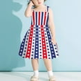 thumbnail image 3 of Qopobobo Teen Girl Dresses Girls Dress Toddler Kids Flutter Sleeve Summer Dresses Unicorn Swing Casual Sundress Party Playwear Holiday Clothes Blue,4-5 Years, 3 of 3