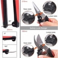 thumbnail image 5 of Gartenschere Und Baumscheren Set Professionnel Pflanzenschere Scharfe Rosenschere Aus Rostfreiem Stahl Pp Rutschfeste Griffe 3 Pcs, 5 of 5