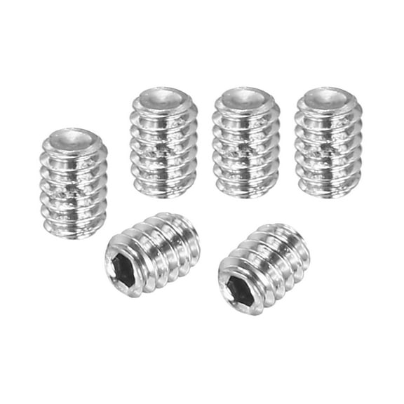 Hex Socket Grub Screw Flat Point Grub Bolt Stainless Steel Head Socket Set Screws for Door Handles, Light Fixture M2x2mm 100