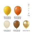 thumbnail image 2 of PEIBang 157Pcs Orange and Gold Balloons Set,Balloons for Birthday Thanksgiving Fall Wedding Party Decorations, 2 of 5