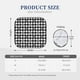 thumbnail image 3 of Fotbe Black Tartan Plaid Juego de 2 Piezas de Parasoles para Parabrisas | Bloqueador Solar para Auto | Accesorios Plegables para Protección Solar Interior-Medium, 3 of 6