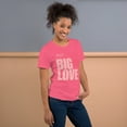 thumbnail image 2 of Big Love Unisex t-shirt (Charity Pink, XL), 2 of 4