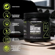 NutraBio Pure Micronized Creatine Monohydrate Powder Supplement, Unflavored (150 g) Supports Bulk Muscle Energy, Recovery, and Strength - HPLC Tested Creatine Powder Supplement for Men and Women