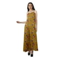 thumbnail image 2 of Moomaya Tenue d'Été pour Femmes en Rayonne Imprimée Partout Robes de Soirée Grande Taille, 2 of 4