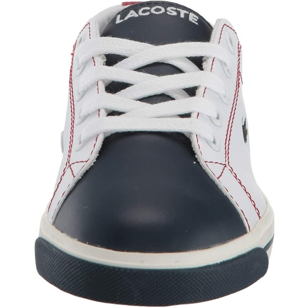 Lacoste mens top riberac canvas trainers