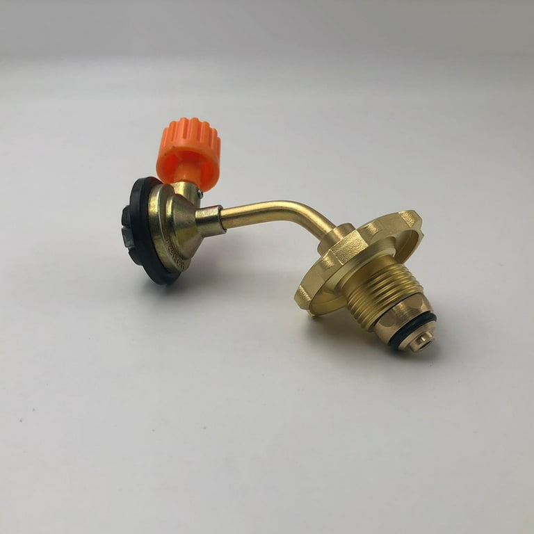 Gerich Gas Butane Cylinder Tank Refill Connector Adapter Valve for Outdoor  Camping