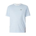 thumbnail image 5 of Lacoste Classic Fit Logo Striped T-Shirt, Blue, 5 of 5