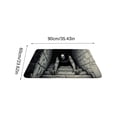 thumbnail image 2 of Halloween Decorations-Halloween 3D Scary skeleton Doormat,Creepy Monster Visual Illusion Entryway Rug,Non Slip Rubber Back Rug for Porch Hallway Indoor Outdoor Rug Home Decor, 2 of 7