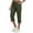 Green, variant on Olyvenn Womens Quick Dry Cargo Pants Drawstring Elastic Waist Cinch Bottom Pants Trendy Hiking Trousers with Pockets Blue XL