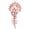 A006- Pink, variant on Halloween Party Headwear, Plush Triceratops Skull, Dinosaur Skeleton Plush, 47 Inch Adult Wearable Dinosaur Skeleton Plush, Dark Blue Soft Plush Full Head Cover with Spine