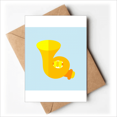 thumbnail image 1 of French Klaxon Perfor Instrument Cartes de Voeux Vous Êtes Invités Invitations, 1 of 3