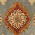 thumbnail image 6 of SAFAVIEH Heritage Lewis Oriental Wool Area Rug, Blue/Rust, 6' x 6' Square, 6 of 6