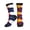 3 Black, variant on Mens Crew Socks Womens Colorado-Flag Print Workout Training Athletic Socks
