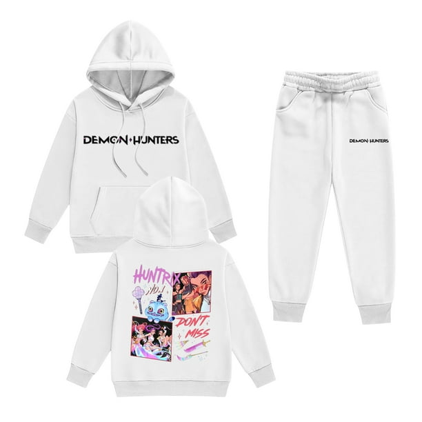 Kid Girl Pop Singer Hoodie Set,Crewneck Sweatshirt Pullover Long Sleeve Streetwear Fashion Clothes 100