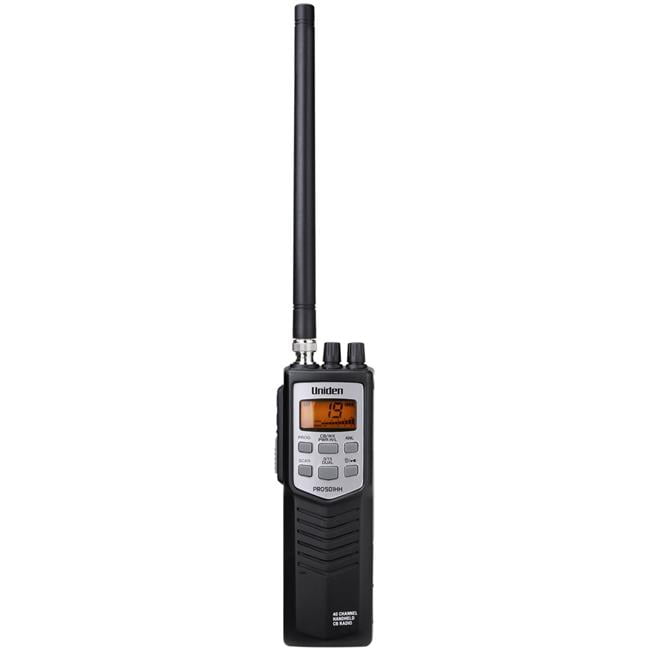 Uniden Compact 40 Channel Handheld CB Radio with Noaa Weather Dual