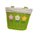 thumbnail image 4 of Lipstore Kids Bike Basket Cute Carrier Multifunction Woven for Camping Riding Outdoor, 4 of 8