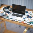 thumbnail image 3 of Long Mouse Pads for Desk,Colorful Dinosaur and Floral Pattern Desk Mats on Top Of Desks, Desk Mouse Pad Extra Large with 3mm Non-Slip Base and Stitched Edge for Gaming,Office,Work,Home 35.4"x15.7", 3 of 6