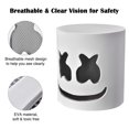 thumbnail image 3 of Yescom Halloween DJ Mask Light Up Music Festival Full Head & 12"x18" Garden Flag Kit w/Castle Bat D?cor Holiday Party Yescom Modern, 3 of 9