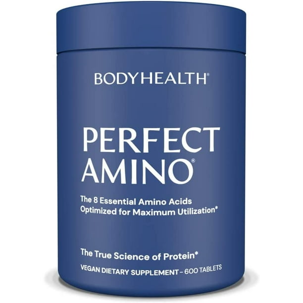 BodyHealth PerfectAmino (600 Tablets) 8 Essential Amino Acids