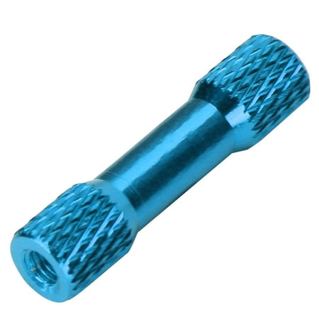 

M3 Quadcopter Drone 10 Pcs Standoff M3x25mm Anodized Aluminum Alloy Female Thread Column Balanced Spacer For QuadcopterShallow Blue