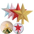 thumbnail image 2 of Adorno colgante de estrella de cinco puntas para árbol de Navidad, decoración navideña, 10, 15 y 20cm, 2 of 4