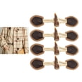 thumbnail image 1 of 4 pares de de cuero PU para coser ujetadores de botón de cuer chaqueta capa bolsas de lona, ​​manualidades hechas a marrón Macarena Cierre de palanca de cuerno, 1 of 8