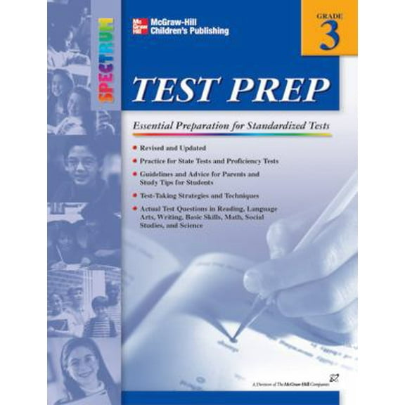 Pre-Owned Spectrum Test Prep, Grade 3 (Paperback) 1577686632 9781577686637