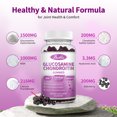 thumbnail image 5 of Glucosamine Chondroitin Gummies - with MSM & Elderberry - for Natural Joint, Antioxidant Immune Support, 5 of 5