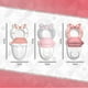 thumbnail image 2 of Chupones Alimentadores Dibujos Animados Libre de BPA Pig Rosa, Pig Rosa Gris, Pig Blanco Rosa 4m+ 3, 2 of 9