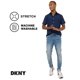 thumbnail image 4 of Camisa DKNY Lenox de manga corta con botones en azul marino, 4 of 6