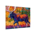 thumbnail image 2 of Marion Rose 'Moose Encounter' Wood Slat Art, 2 of 3