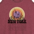 thumbnail image 3 of Instant Message - New York Vintage - Women's Racerback Tank Top, 3 of 6
