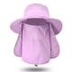 thumbnail image 5 of Sombrero Sombreros Sombrero de Pescador para Mujer con Cubierta de Cuello y Malla para la Cara Sombrero de Cubo Ligero Violeta, 5 of 9