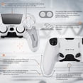 thumbnail image 3 of GeekShare G.S.TAC White Shell for Playstation 5 Edge Wireless Controller + Thumb grip Caps + Sticker, 3 of 7