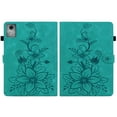 thumbnail image 6 of XYX for Lenovo Tab M11 Plus/Lenovo Tab K11 Plus 11.45 Inch Case, PU Leather Slim Folio with Multi-Angle Stand - Green Lily Flower, 6 of 7