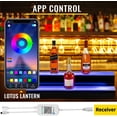thumbnail image 5 of VEVOR Led Lighted Liquor Bottle Display Shelf 30-Inch，Led Bar Shelves for Liquor 2-Step Lighted Liquor Bottle Shelf for Home/Commercial Bar,Acrylic Lighted Bottle Display with Remote & App Control, 5 of 10
