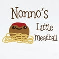 thumbnail image 2 of CafePress - Nonno's Little Meatball Body Suit - Long Sleeve Cotton Baby Bodysuit, 2 of 4