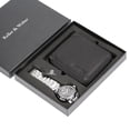 thumbnail image 4 of Unique Aviator Watch Stainless Steel Quartz Wrist Watch, 4 of 10