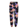 thumbnail image 5 of SMihono Pantalon en Lin Femmes Mode Grande Taille Décontractée Halloween Mode Féminine Décontractée Sport Slim Fit Taille Haute Large Pantalon Large Pantalon Large Femmes, jusqu'à 65% de Réduction!, 5 of 5
