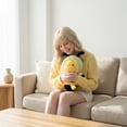 thumbnail image 4 of 8 Inches Cute Purple Cartoon Bee Plush Doll, Soft Fluffy Stuffed Animal Toy With Adorable Expression, Perfect Cuddly Companion For Comfort, Playtime And Bedroom Decoration For, 4 of 6