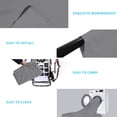thumbnail image 4 of Easy-Going 10Wx20L ft Gray Background Muslin Backdrop,Photo Studio,Collapsible High Density Screen for Video, 4 of 5