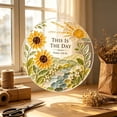 thumbnail image 5 of Sunflower Scripture Acrylic Suncatcher, Bible Verse Window Hanging for Home Decor Gift, 5 of 6