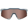 thumbnail image 2 of 100% Speedcraft Sunglasses - Soft Tact Stone Gray, HiPER Crimson Silver Mirror Lens, 2 of 3