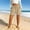 Beige, variant on Women High Waist Sport Shorts with Pockets for Outer Running