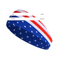 thumbnail image 3 of Certgust Hot Sales Wide Head Scarf for Women Sports Wicking Elastic Headband for Independence Day Head Wraps for Women, 3 of 4
