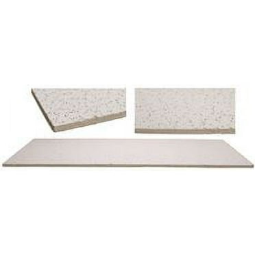 Armstrong Ceiling Panel 670 Vinylclad Gypsum Square Lay In, 24X48X1/2 In., 2 Per Case